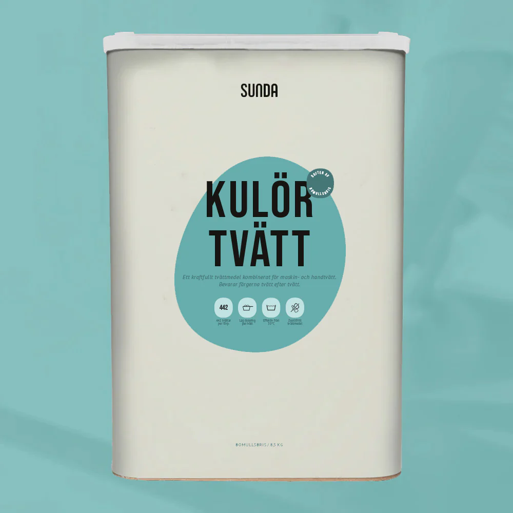 Kulörtvätt Pulver 260-442 tvättar - Image 3