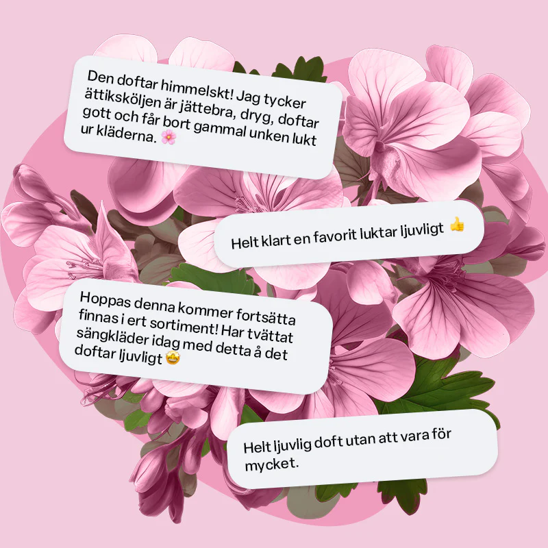 Lotta x Ăttiksköljmedel Rosenpelargon 66 tvĂ€ttar - Image 4
