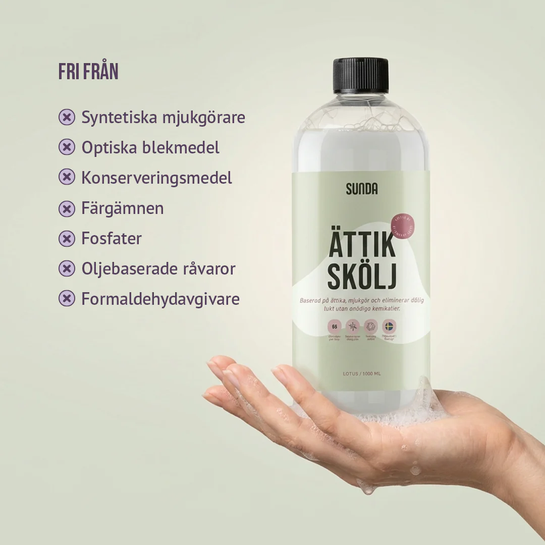 Ättiksköljmedel 66 tvättar - Image 3