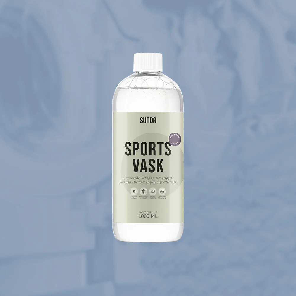 Sportsvaskemiddel 50 vasker